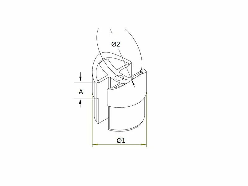 Slot Tube Adapter Structure