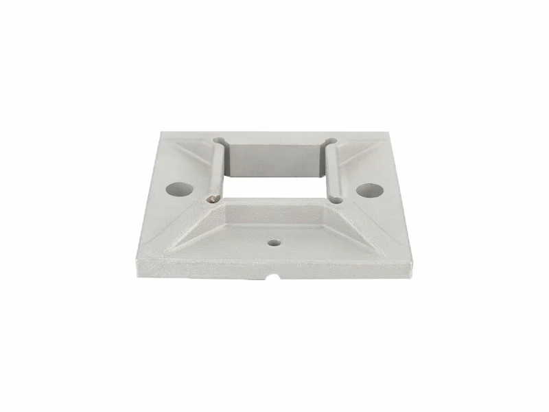 Steel Base Flange for Square Tubing Heavy Duty
