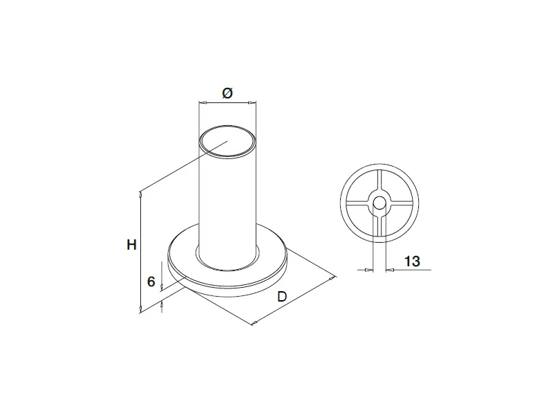 Adjustable Wall Flange Structure