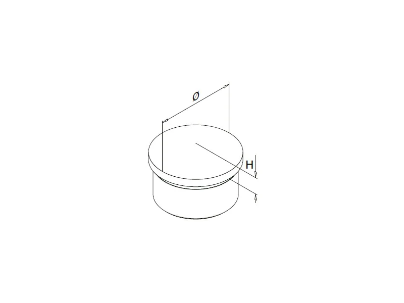 Stainless Steel Domed End Cap Structure