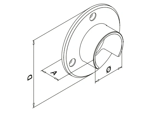 Slotted Tube Base Plate Structure