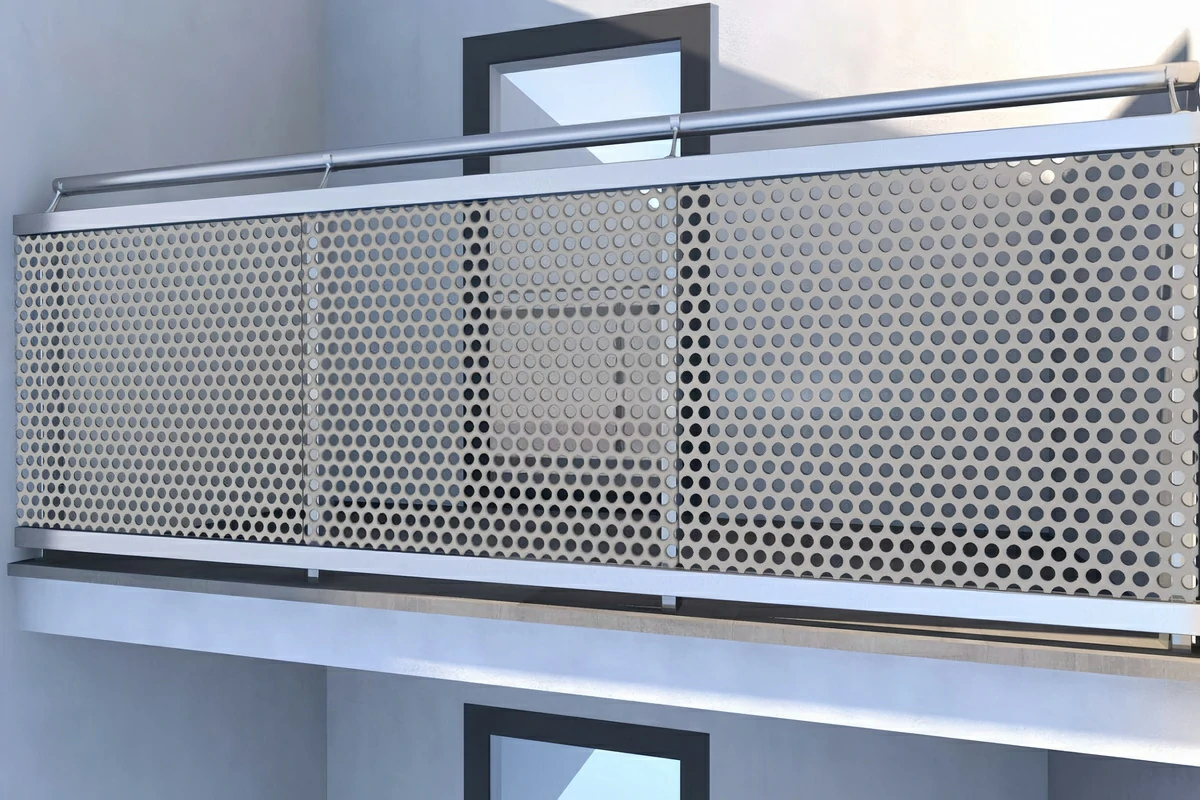 Styles of Metal Panel Railings